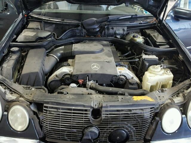 WDBJF72F7VA338783 - 1997 MERCEDES-BENZ E 420 BLUE photo 7