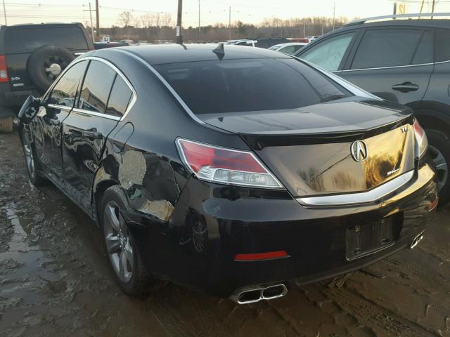 19UUA9F56DA001175 - 2013 ACURA TL TECH BLACK photo 3