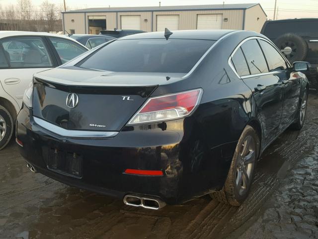 19UUA9F56DA001175 - 2013 ACURA TL TECH BLACK photo 4