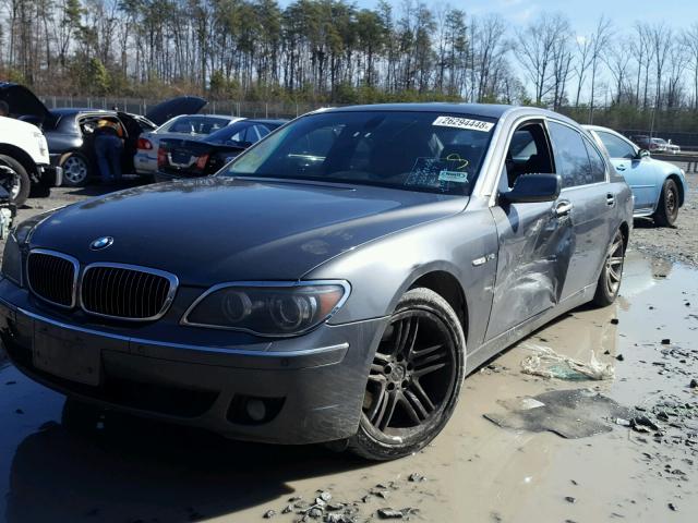 WBAHN03586DD98491 - 2006 BMW 760 LI GRAY photo 2