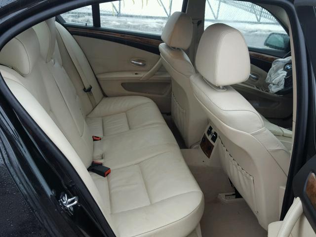 WBANV93518CZ61846 - 2008 BMW 535 XI BLACK photo 6