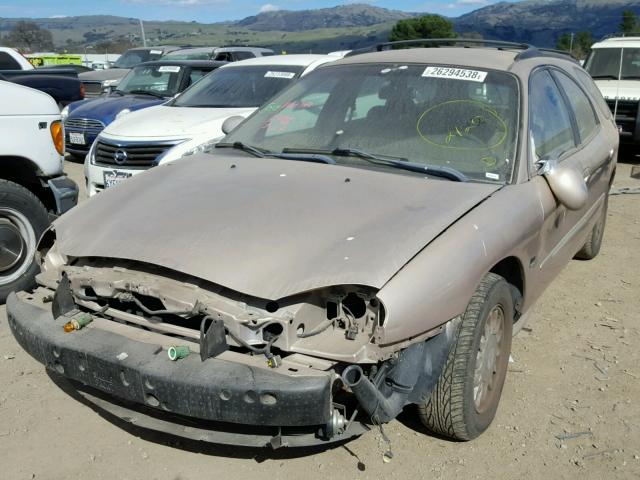 1MEFM58S2WA642545 - 1998 MERCURY SABLE LS P TAN photo 2