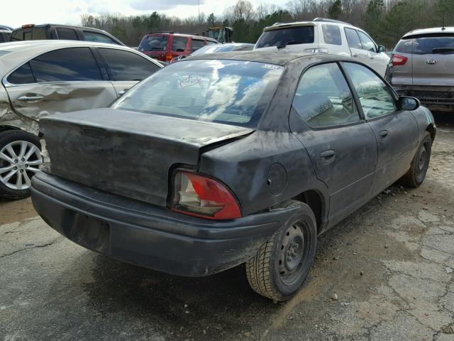 1B3ES47C0WD705729 - 1998 DODGE NEON HIGHL BLACK photo 4