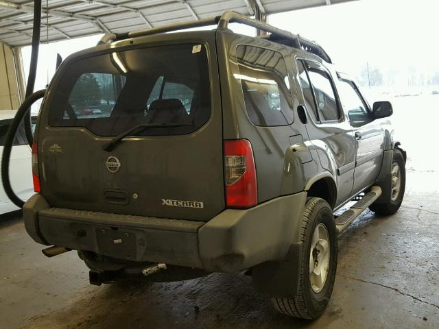 5N1ED28T83C680703 - 2003 NISSAN XTERRA XE GREEN photo 4