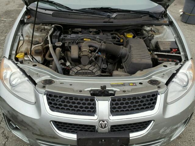 1B3EL46XX4N410730 - 2004 DODGE STRATUS SX GRAY photo 7