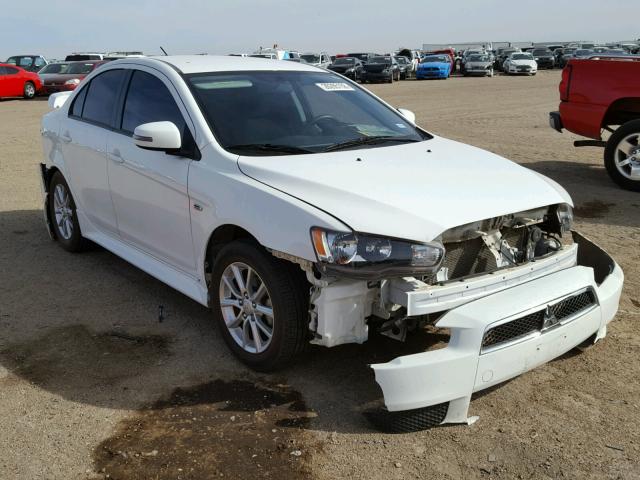 JA32U2FU9FU006222 - 2015 MITSUBISHI LANCER ES WHITE photo 1