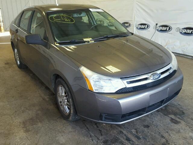 1FAHP35N69W182999 - 2009 FORD FOCUS SE GRAY photo 9