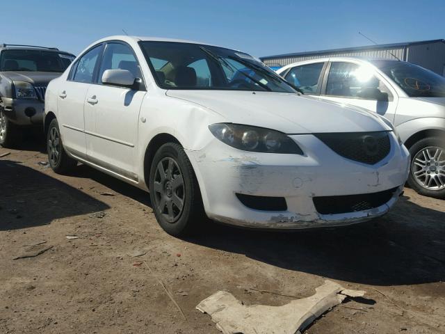 JM1BK12G761447916 - 2006 MAZDA 3 I WHITE photo 1