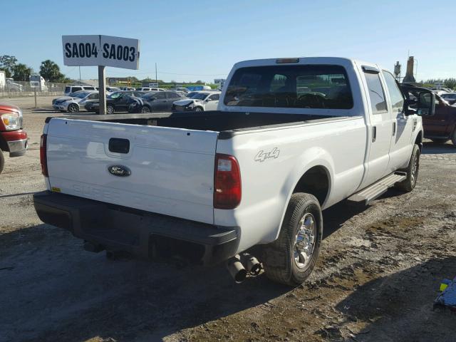 1FTSW2BR9AEA80515 - 2010 FORD F250 SUPER WHITE photo 4