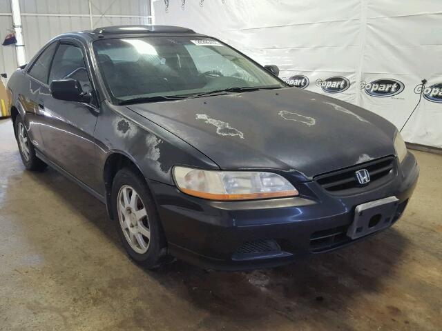 1HGCG32042A024758 - 2002 HONDA ACCORD SE BLUE photo 1