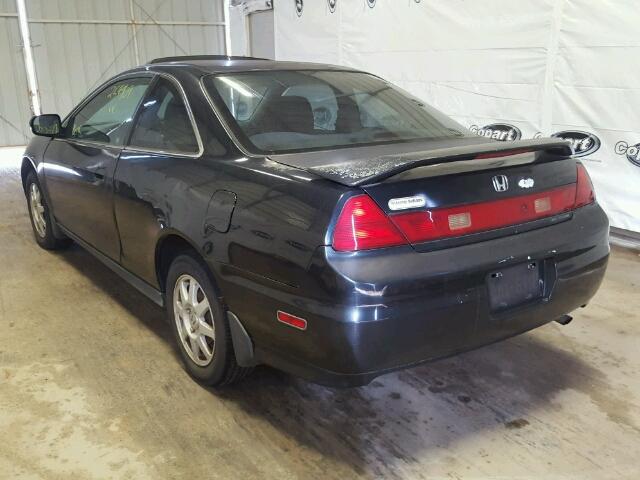 1HGCG32042A024758 - 2002 HONDA ACCORD SE BLUE photo 3