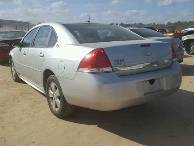 2G1WT57N891284889 - 2009 CHEVROLET IMPALA 1LT SILVER photo 3