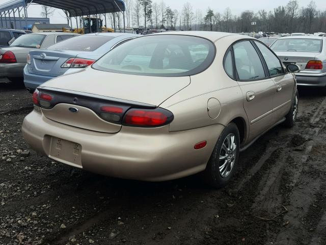 1FAFP53UXXA153741 - 1999 FORD TAURUS SE GOLD photo 4