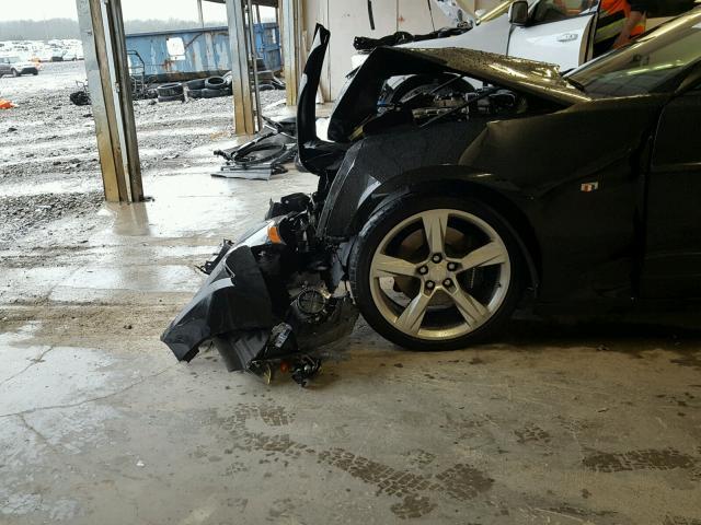 1G1FG3D7XH0203237 - 2017 CHEVROLET CAMARO SS BLACK photo 9