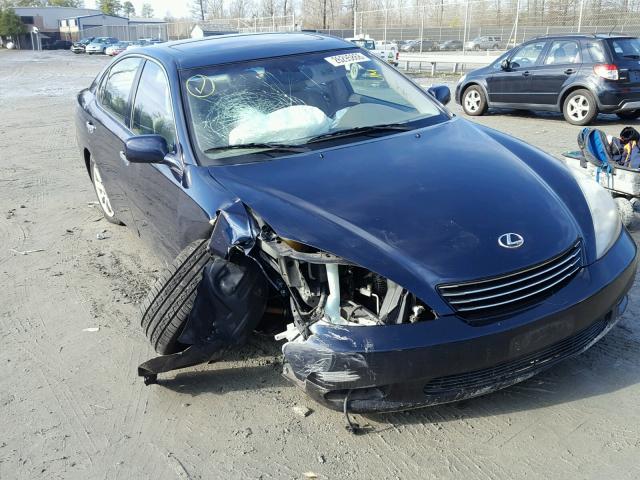 JTHBF30GX30094185 - 2003 LEXUS ES 300 BLUE photo 9