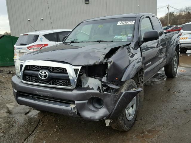 5TFUX4EN4BX005396 - 2011 TOYOTA TACOMA ACC GRAY photo 2