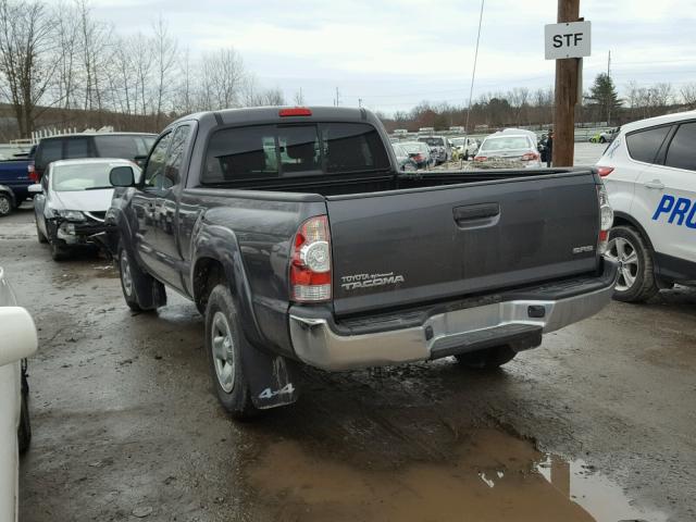 5TFUX4EN4BX005396 - 2011 TOYOTA TACOMA ACC GRAY photo 3