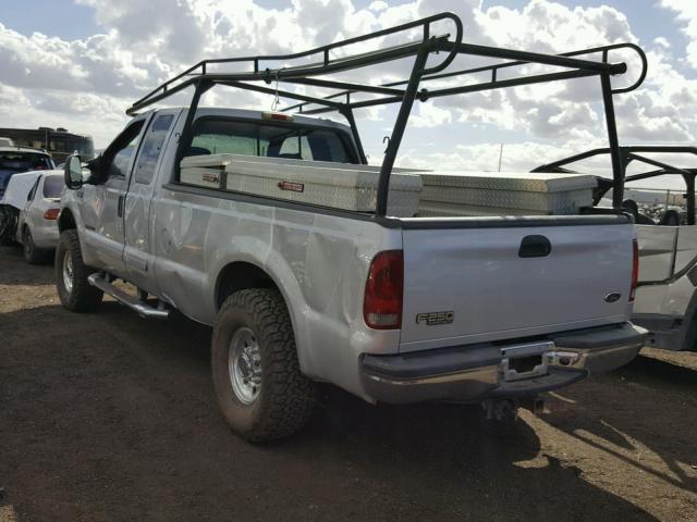 1FTNX21FX2EA70448 - 2002 FORD F250 SUPER GRAY photo 3