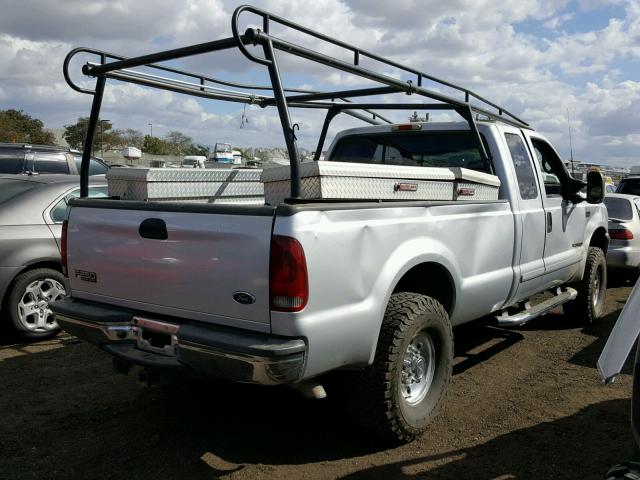 1FTNX21FX2EA70448 - 2002 FORD F250 SUPER GRAY photo 4