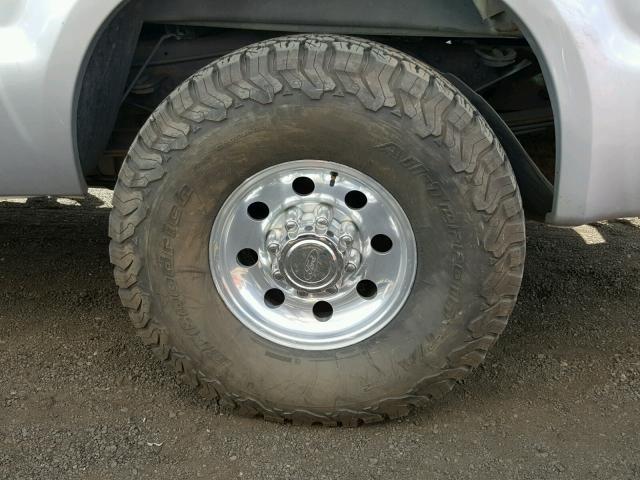 1FTNX21FX2EA70448 - 2002 FORD F250 SUPER GRAY photo 9