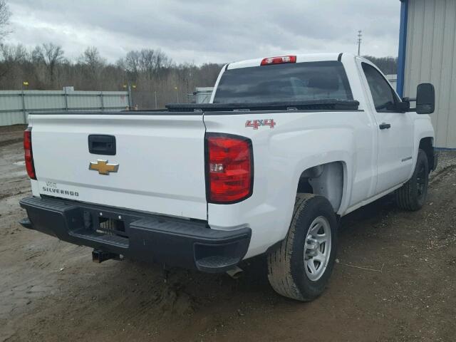 1GCNKPEH3FZ375408 - 2015 CHEVROLET SILVERADO WHITE photo 4