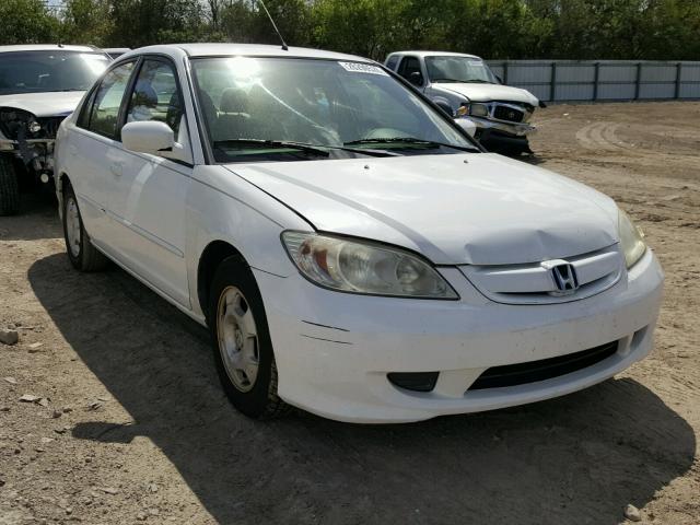 JHMES96604S015963 - 2004 HONDA CIVIC HYBR WHITE photo 1