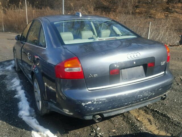 WAULD64B34N032186 - 2004 AUDI A6 2.7T QU GRAY photo 3