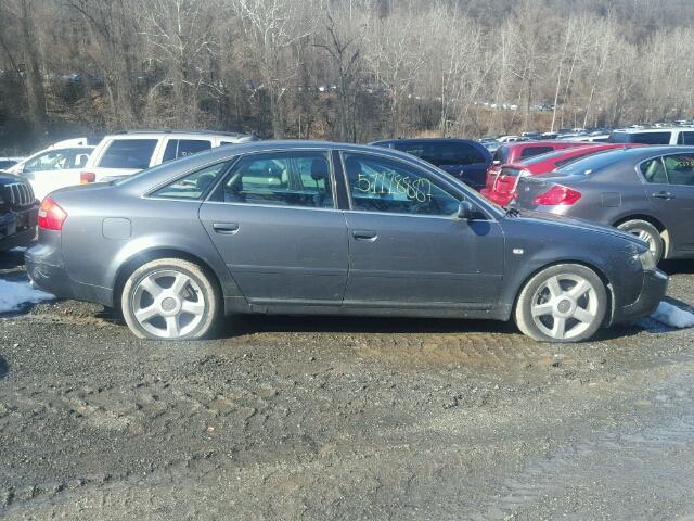 WAULD64B34N032186 - 2004 AUDI A6 2.7T QU GRAY photo 9