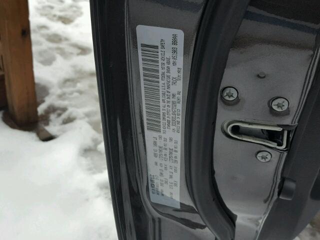 3C63R3DJ6HG723289 - 2017 RAM 3500 SLT GRAY photo 10