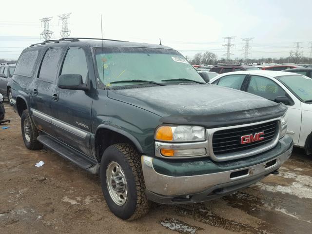 3GKGK26G72G256860 - 2002 GMC YUKON XL K GREEN photo 1