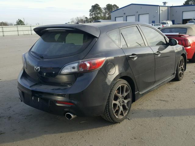 JM1BL1H33A1231331 - 2010 MAZDA SPEED 3 BLACK photo 4