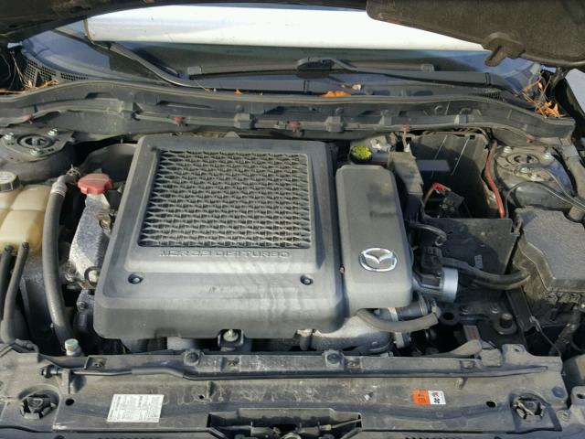 JM1BL1H33A1231331 - 2010 MAZDA SPEED 3 BLACK photo 7