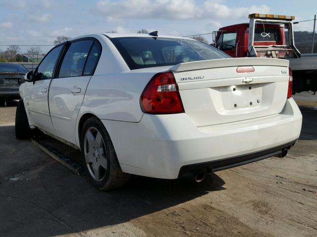 1G1ZW531X6F186426 - 2006 CHEVROLET MALIBU SS 白色 照片 3