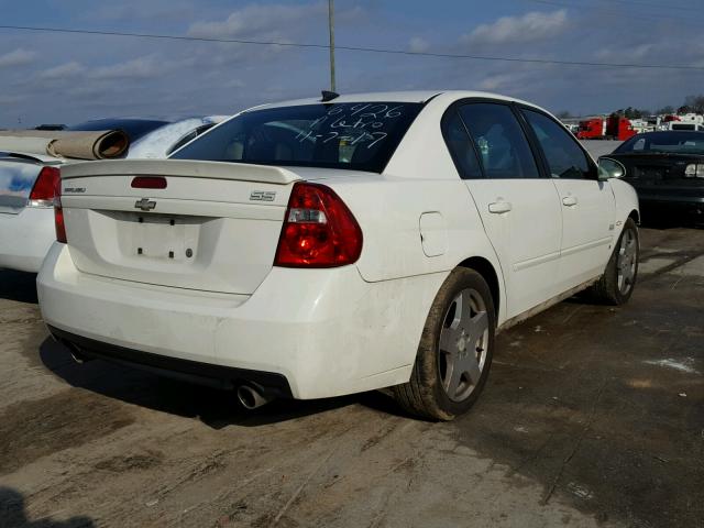 1G1ZW531X6F186426 - 2006 CHEVROLET MALIBU SS 白色 照片 4