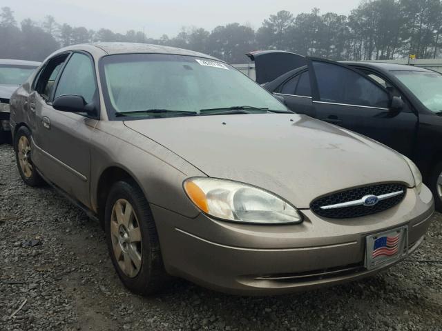 1FAFP52223A164064 - 2003 FORD TAURUS LX GOLD photo 1