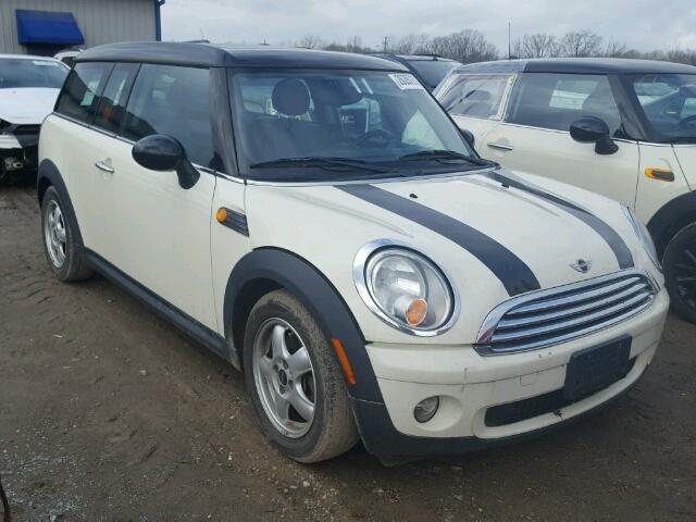 WMWML3C58ATX37252 - 2010 MINI COOPER CLU WHITE photo 1