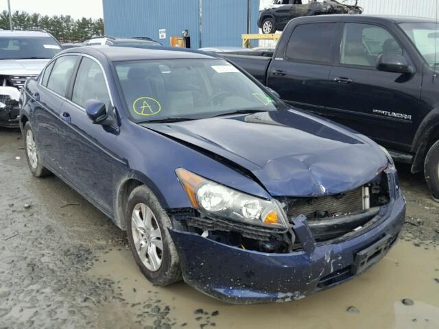 1HGCP26418A014544 - 2008 HONDA ACCORD LXP BLUE photo 1