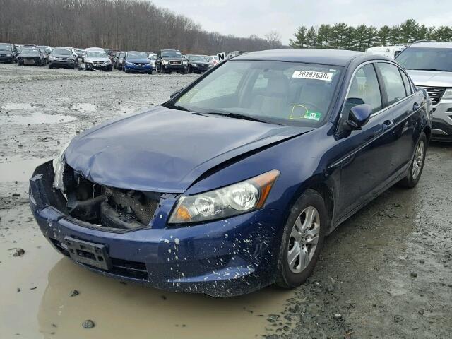 1HGCP26418A014544 - 2008 HONDA ACCORD LXP BLUE photo 2