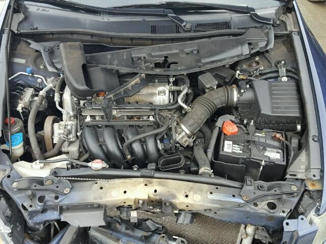 1HGCP26418A014544 - 2008 HONDA ACCORD LXP BLUE photo 7