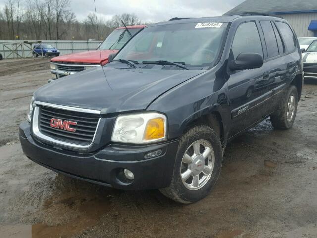 1GKDT13S442235656 - 2004 GMC ENVOY GRAY photo 2