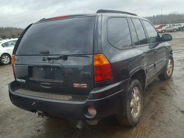 1GKDT13S442235656 - 2004 GMC ENVOY GRAY photo 4