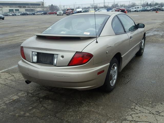 1G2JB12F347187502 - 2004 PONTIAC SUNFIRE GOLD photo 4