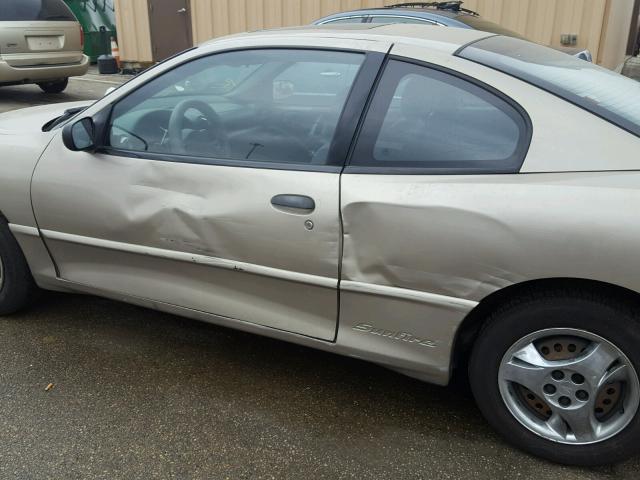 1G2JB12F347187502 - 2004 PONTIAC SUNFIRE GOLD photo 9