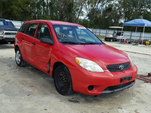 2T1KR32E36C591321 - 2006 TOYOTA COROLLA MA RED photo 1