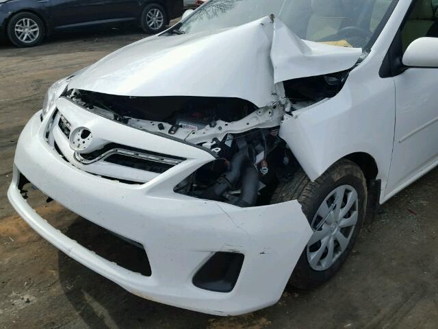 JTDBU4EE7B9134057 - 2011 TOYOTA COROLLA BA WHITE photo 9