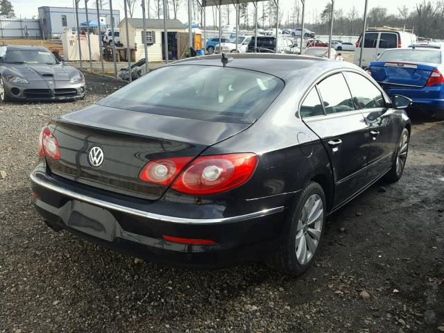 WVWNL7AN1AE503041 - 2010 VOLKSWAGEN CC SPORT BLACK photo 4