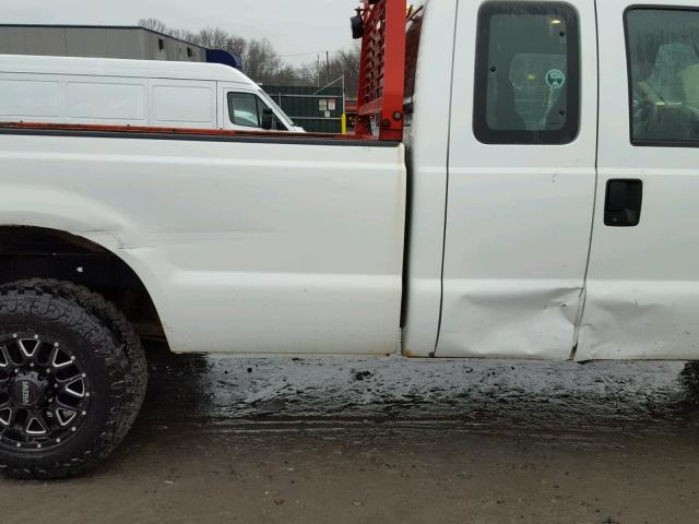 1FTSX21R29EA84481 - 2009 FORD F250 SUPER WHITE photo 9