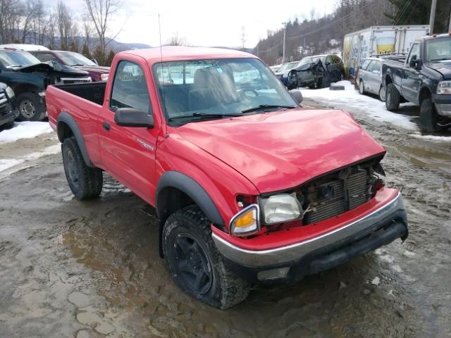 5TEPM62N12Z020145 - 2002 TOYOTA TACOMA RED photo 1