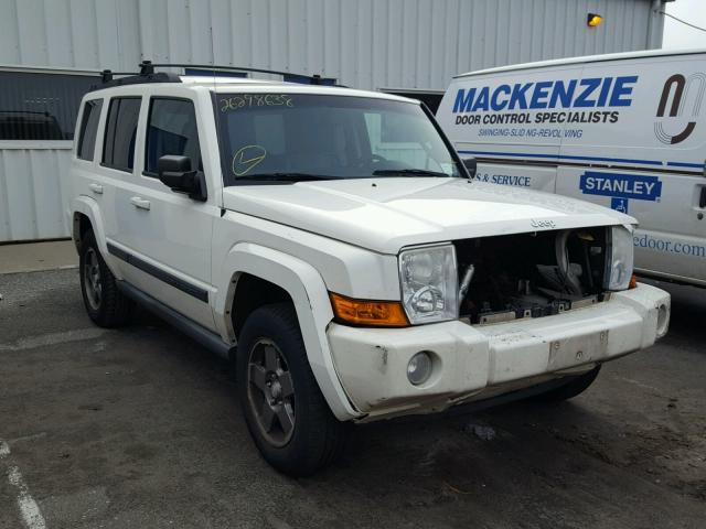 1J8HG48K27C501758 - 2007 JEEP COMMANDER WHITE photo 1