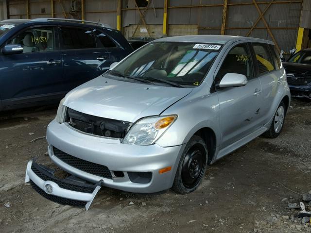 JTKKT624165013413 - 2006 TOYOTA SCION XA SILVER photo 2